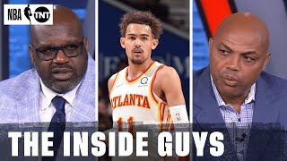 Inside the NBA reacts to Trae Young's Performance as Hawks Clinch 8th Seed over Cavs | NBA on TNT