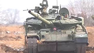Тактика применения танка Т-80БВМ на Украине