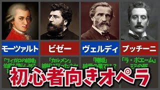 【ゆっくり解説】初心者でも楽しめるオペラ５選『フィガロの結婚』『カルメン』など