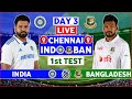 Bangladesh vs India 1st Test Live Scores | BAN vs IND 1st Test Day 3 Live Scores & Commentary