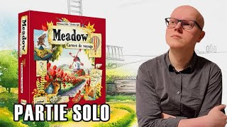 MEADOW CARNET DE VOYAGE - L'extension qui renouvelle le jeu ! - Partie SOLO \u0026 AVIS