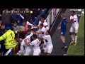 video everton fan attacking lyon goalkeeper carrying a child