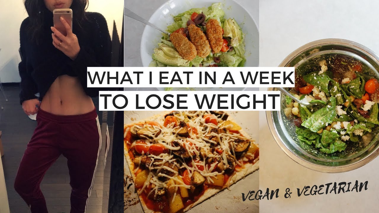 HOW I LOST 12 POUNDS | WHAT I EAT IN A WEEK TO LOSE WEIGHT - YouTube