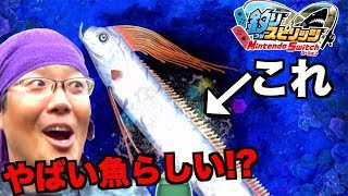 【釣りスピ】「リュウグウノツカイ」を釣り上げるとやばいことが起きるらしい！【ニンテンドースイッチバージョン】