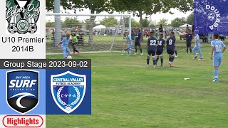 Bay Area Surf 14B Pre-MLS 0-3 CVFA 14B I | Ajax Labor Day U11 Premier | 2023-09-02 | HL