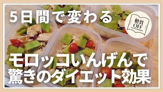 【ズボラ弁当】低糖質・高たんぱくな【モロッコいんげん】5日分まとめて作り置きする冷凍弁当の作り方