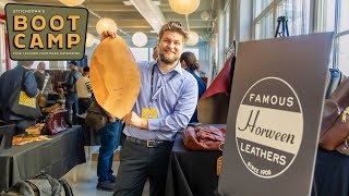 I visited Horween Leather at Boot Camp 2024