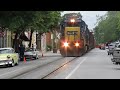 street railways street running train in tampa florida watch out for the cars