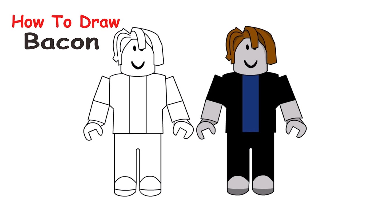 How To Draw Bacon As Noob Roblox Drawing Vrogue Co How To Draw Bacon As Noob Roblox Drawing Vrogue Co