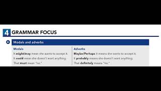 U14.4 GRAMMAR FOCUS
