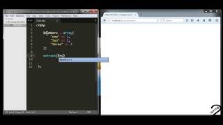 tutorial 25 iprog php extract function