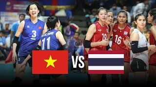 🔴Full HD | Việt Nam vs Thái Lan | Đỉnh cao đại chiến Thanh Thúy và  Chatchu-on chấn động châu Á