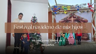 FESTIVAL NAVIDEÑO DE SANTI Y EMMA 🎄 Así quedaron las recámaras 🏡 Ya pinté el cuarto de mis hijos ✅️