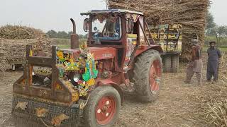 Tractor Sugarcane Load Trailer | Belarus 510.1 Tractor Failed In Mud