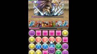 【パズドラ】第16回チャレンジダンジョン Lv9　覚醒シヴァ　最後格好悪奴