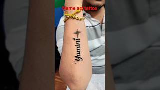 Yamini and yashoda name tattos art doroig #shorts #viral #name #yamini #unique #yashoda #tranding