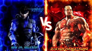 [KOF MUGEN] Solid Snake VS Steven Armstrong