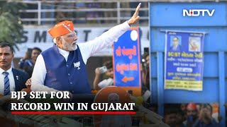 Gujarat Election Results: BJP Heads To Set Record, Congress Looks At Worst Performance In Gujarat