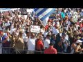 The Internationale sung by Cubans on May Day 2017 (0:15 - 2:48)