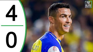 Cristiano Ronaldo 4 Goals - Al Nassr vs Al Wehda - 10 February 2023