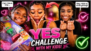 MY KIDS DID THE YES CHALLENGE ON ME FOR 24hrs😱😱 *must watch “
