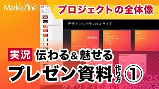 【伝わる＆魅せるプレゼン資料の作り方①】MarkeZine媒体資料アップデートプロジェクト（プロジェクトの全体像）