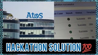 Atos Syntel Solutions 2023|Atos April Solutions|Hacker Rank \u0026 Hackathon#solution #coding #challenge