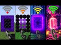 Nether portal with different Wi-Fi in Minecraft