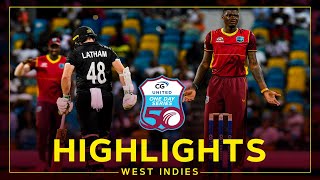 Highlights | West Indies v New Zealand | Visitors Complete Big Run Chase | 3rd CG United ODI Series
