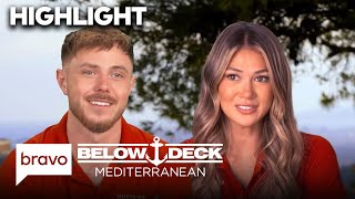 Nathan Gallagher Wants Time Alone With Gael Cameron | Below Deck Med (S9 E10) | Bravo