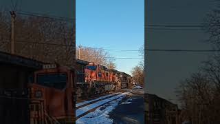 4539 AC44C6M Leads 23G Wth/ Ns 3950 AC4400CW (Ex. BNSF/KCS) Trailing And WFRX Mac!!