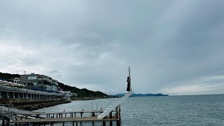 【淡路島】幸せのパンケーキ淡路島リゾートカフェ＆レストランawajishima｜ cafe\u0026restaurant｜「幸福鬆餅」之幸福階梯.泳池酒吧.韆鞦.幸福之鐘