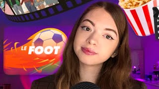 - ASMR - CHUCHOTEMENT TESTS CULTURE 🍿 (foot, cinéma) #asmr