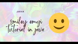 How to draw smiley in Java by using Eclipse Java for Beginners|#javaapplet|#java|#smiley|Javagraphic