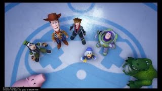 Kingdom Hearts 3 - Rescuing Buzz Cutscenes + Big Heartless Boss (Toy Story)