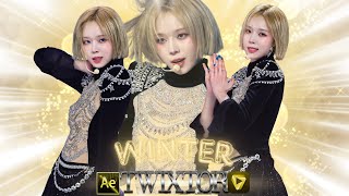 Winter Aespa - 4K 'MMA Whiplash Fancam' 241130 Edit Clips (Slow Mo/Twixtor)