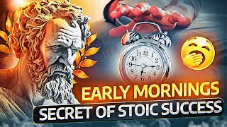 Why Did Stoics Wake Up Early in the Morning (and you should too!)