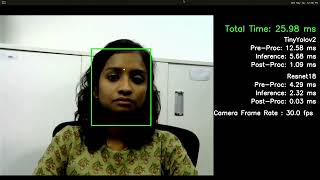 Renesas RZV2H - Human Gaze Detection application demo