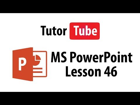 MS PowerPoint Tutorial – Lesson 46 – Motion Path Animation