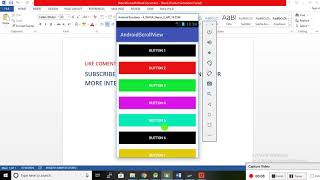 Android ScrollView Tutorial With Example