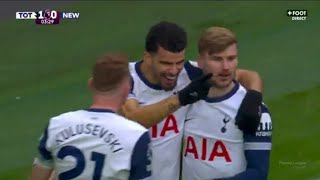 Dominic Solanke Goal - Tottenham Hotspur vs Newcastle United (1-2), Goals Results and Highlights..