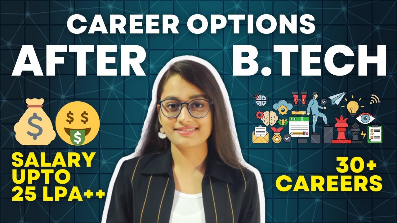 Career Options After B.Tech/BE With Salary Upto 25 Lakhs 💰 | 30 ...