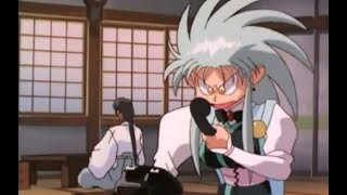 Tenchi Muyo - Ryoko Tricks Mihoshi With A Phone Call! (English Dubbed)