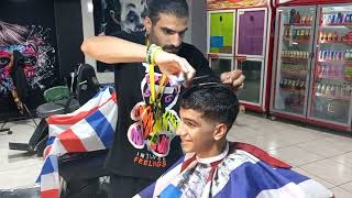 وقتی محسن لرستانی پلی میشه#fun#کلیپ#خنده#ابادانباربر#barbershop #hairstyle #bazcut #music