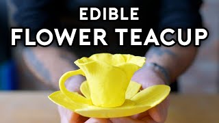 Binging with Babish: Edible Flower Teacup from Willy Wonka and the Chocolate Fac