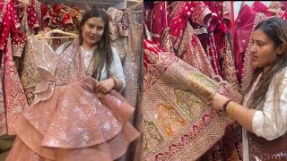 Latest outfits collection on rent || 1200 se Shuru rent 😍||krishna nagar #rentaldress#rentaljewelry