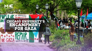 Chicago University students call for divestment from Israeli entities in solidarity with Gaza