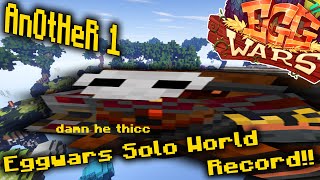 NEW First Place World Record! Eggwars Solos!