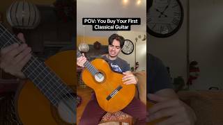 POV: You Buy Your First CLASSICAL GUITAR ‼️