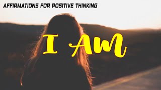 I AM AFFIRMATIONS/Affirmations for Health, Wealth, happiness/your mind